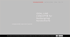 Desktop Screenshot of nurburgring-nordschleife.com